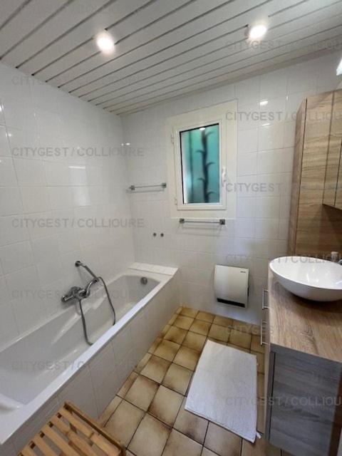 6Amb38 Villa Avec Terrasse Dans Residence Avec Piscine Commune Колліур Екстер'єр фото