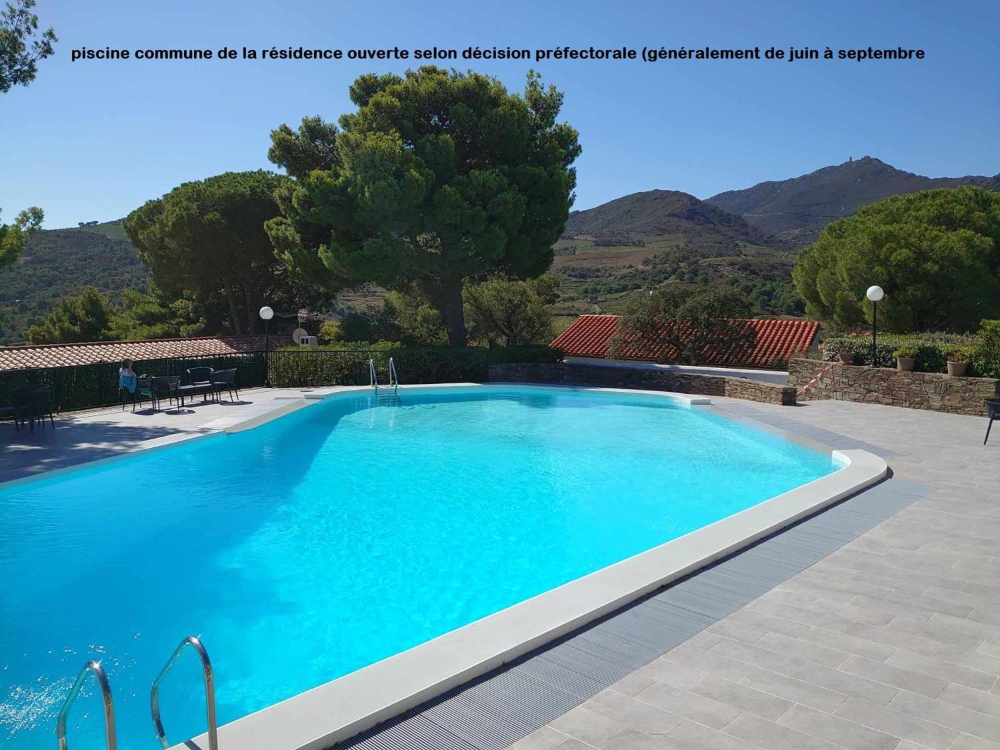 6Amb38 Villa Avec Terrasse Dans Residence Avec Piscine Commune Колліур Екстер'єр фото