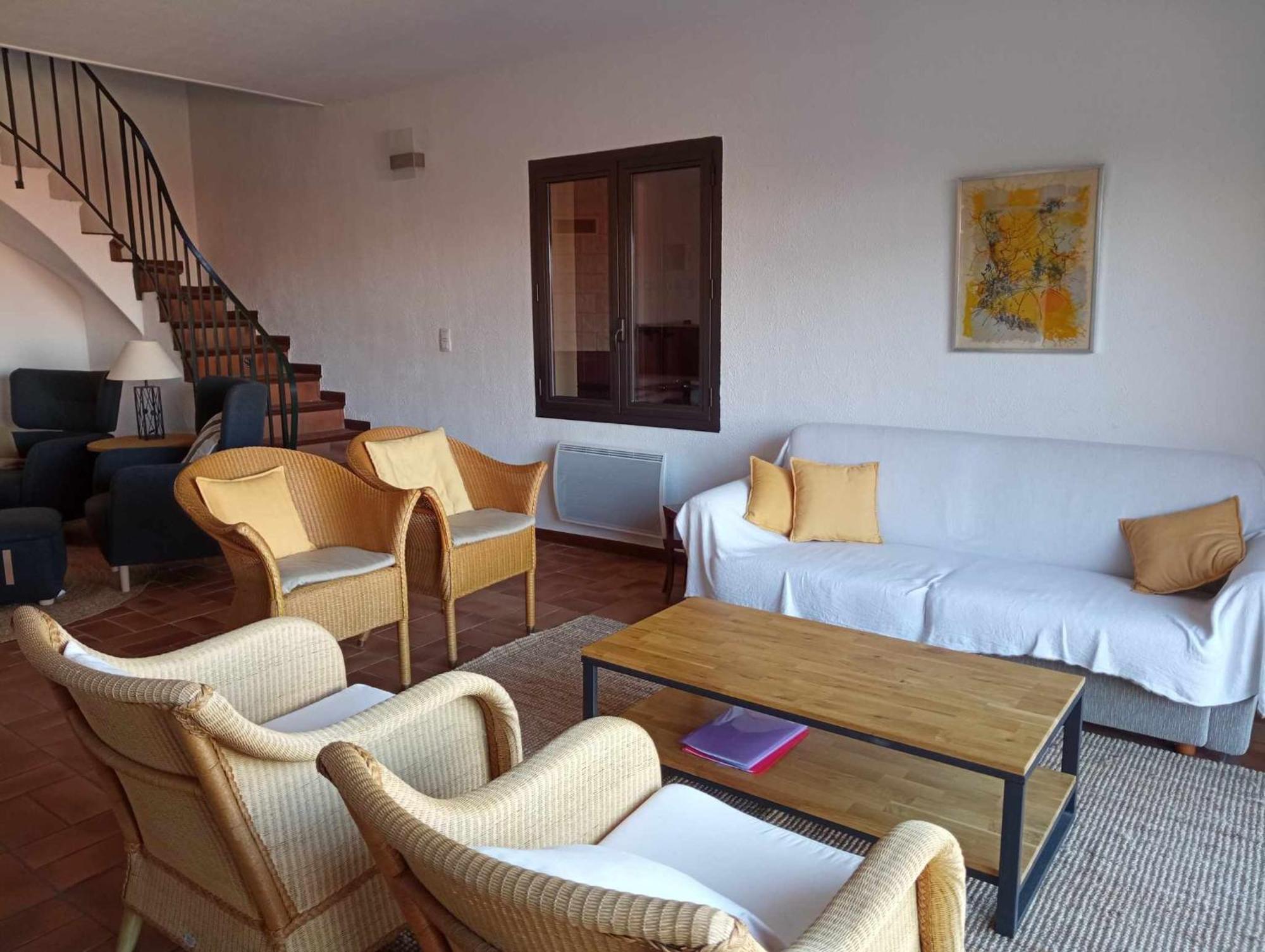 6Amb38 Villa Avec Terrasse Dans Residence Avec Piscine Commune Колліур Екстер'єр фото